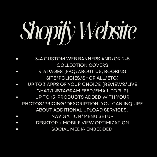 Shopify Website Design